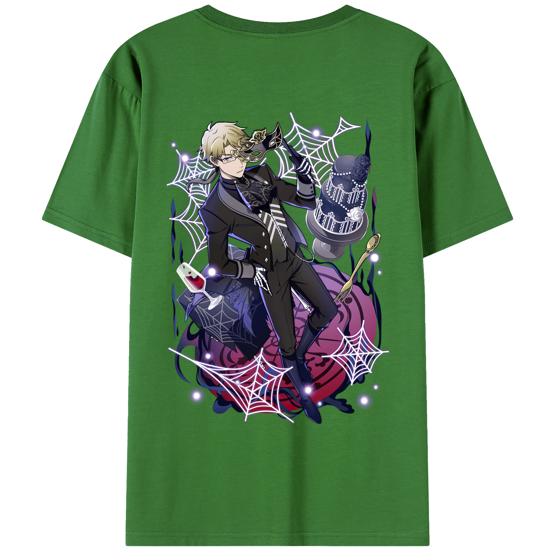 （画像用） 文豪ストレイドッグス Bungo Stray Dogs レディース半袖Tシャツ(バックプリント)